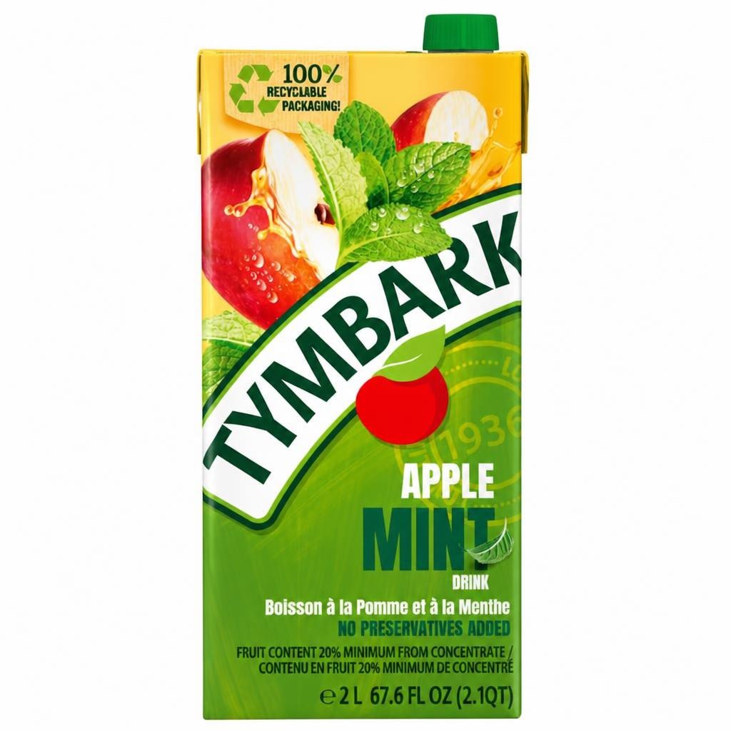 Tymbark Apple & Mint Nectar Drink 2L
