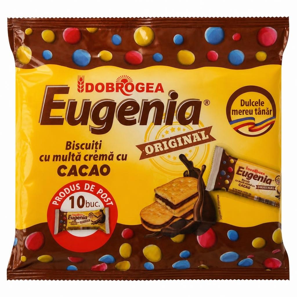 Dobrogea Eugenia Biscuit With Cocoa Cream 10X36g