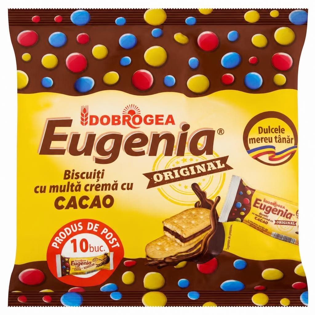 Dobrogea Eugenia Biscuit With Cocoa Cream 10X36g
