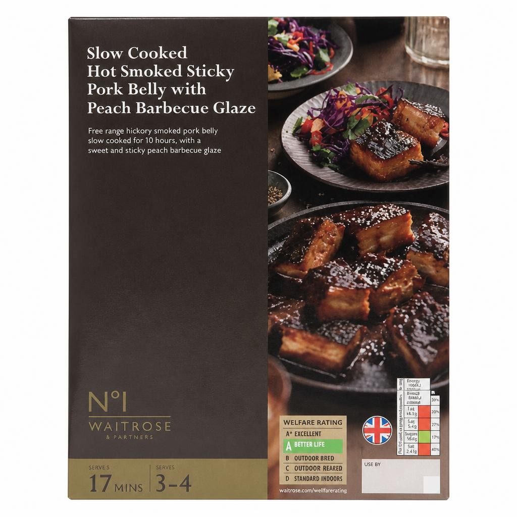 No.1 Slow Cooked Hot Smoked Sticky Pork Belly