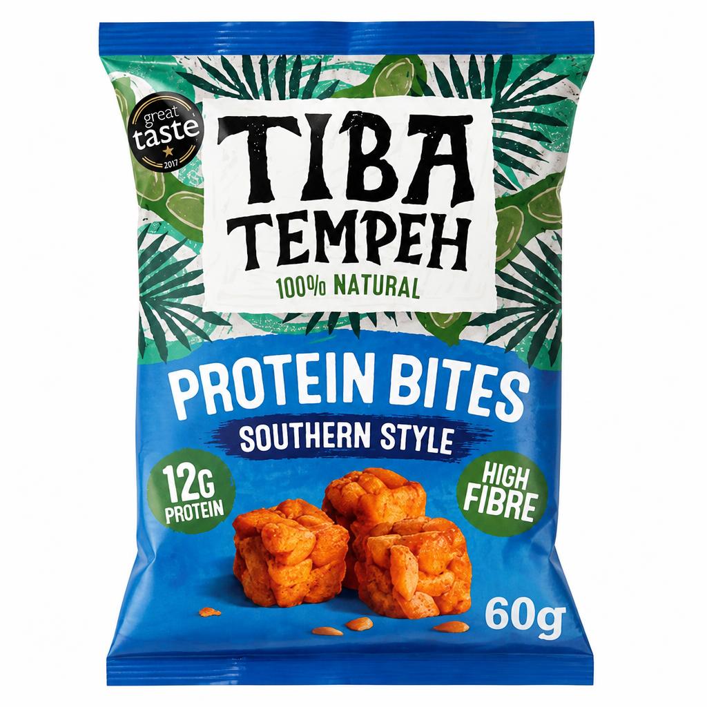 Tiba Tempeh Southern Style Protein Bites