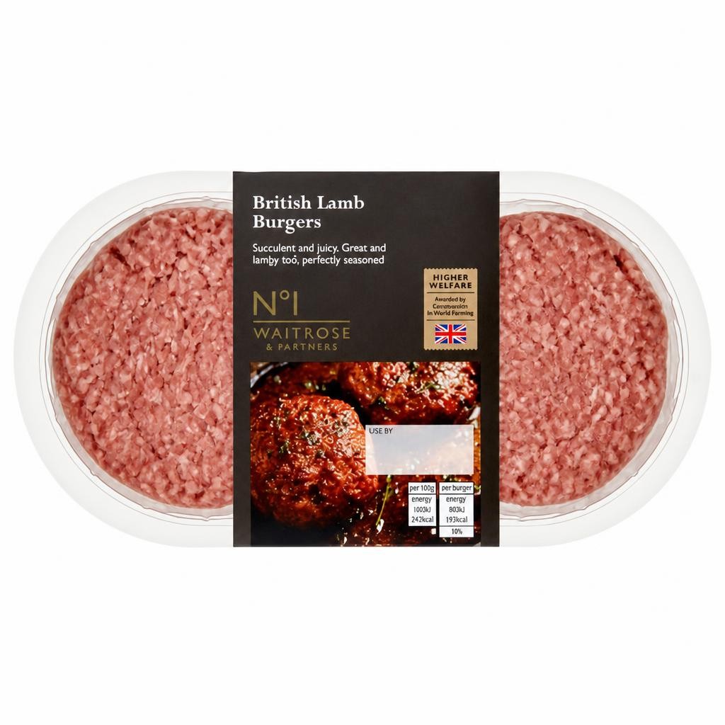 No.1 British Lamb Burgers