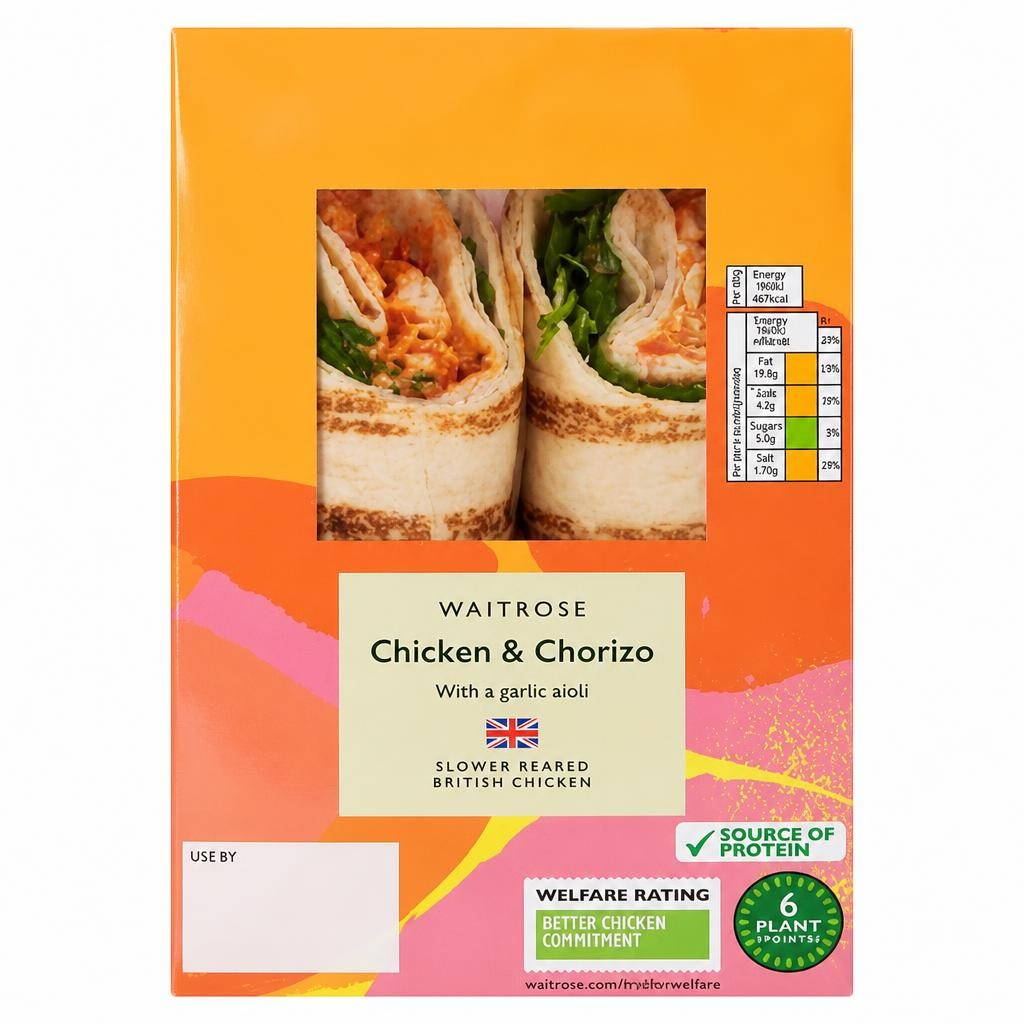 Waitrose Chicken & Chorizo Wrap