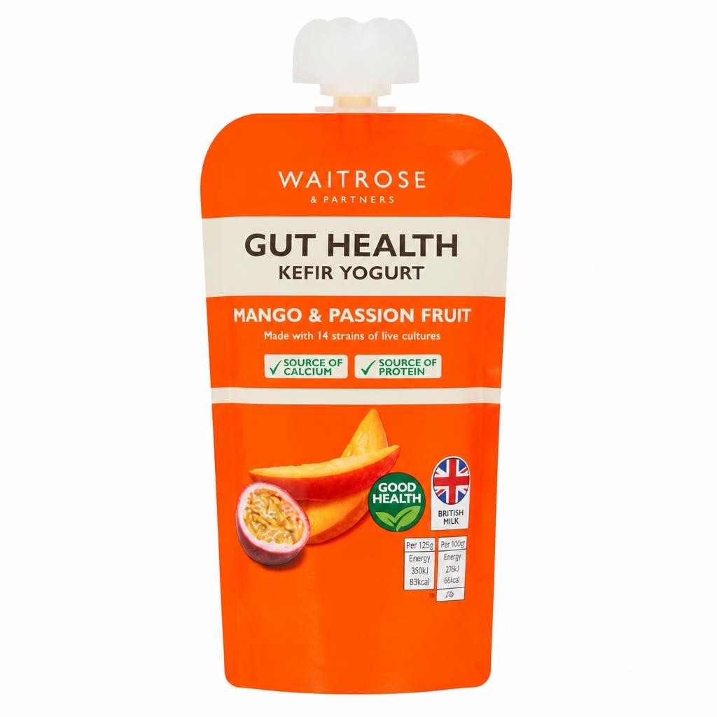 Gut Health Mango & Passionfruit Kefir Yogurt