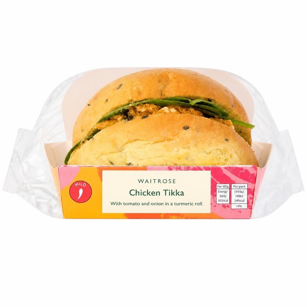 Waitrose Chicken Tikka Roll