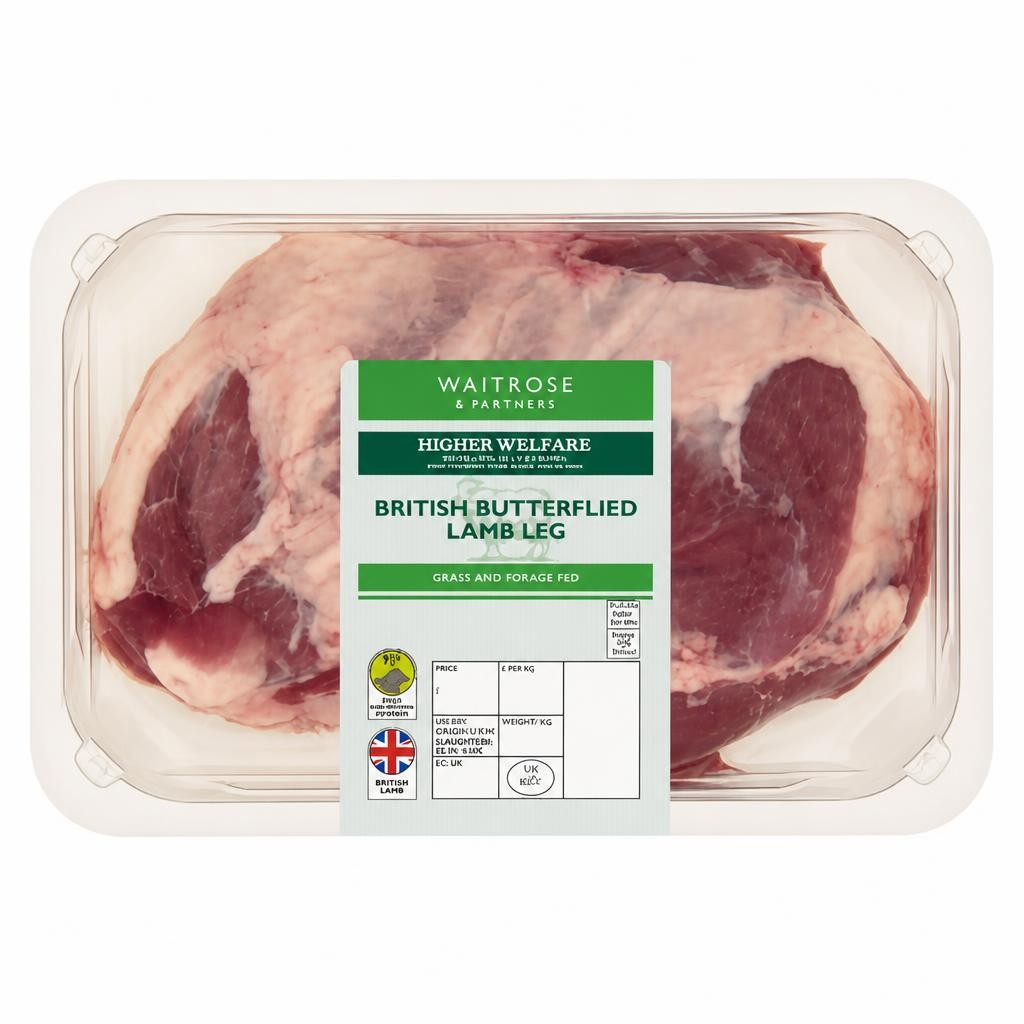 Waitrose British Butterflied Lamb Leg