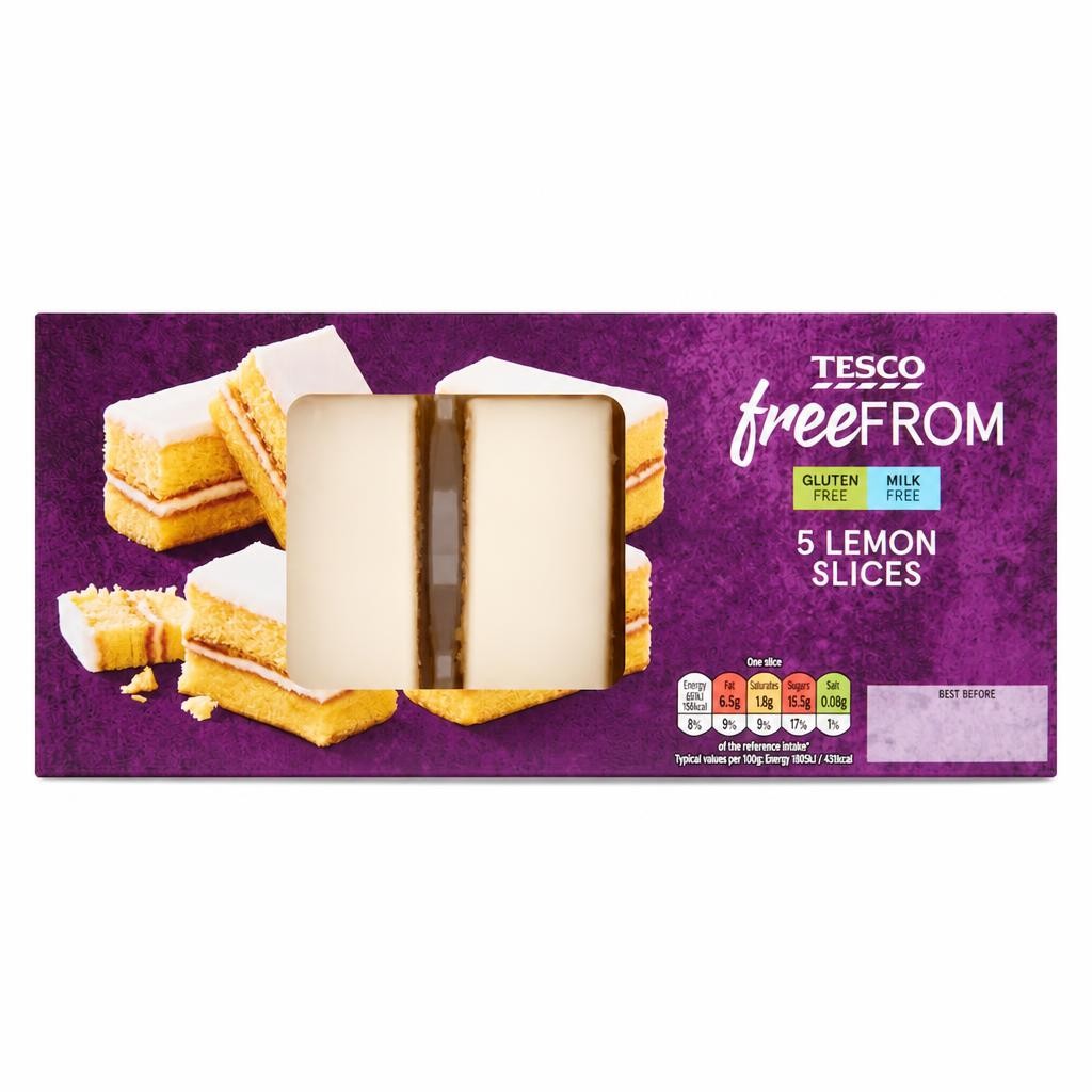 Tesco Free From Lemon slices 5 Pack