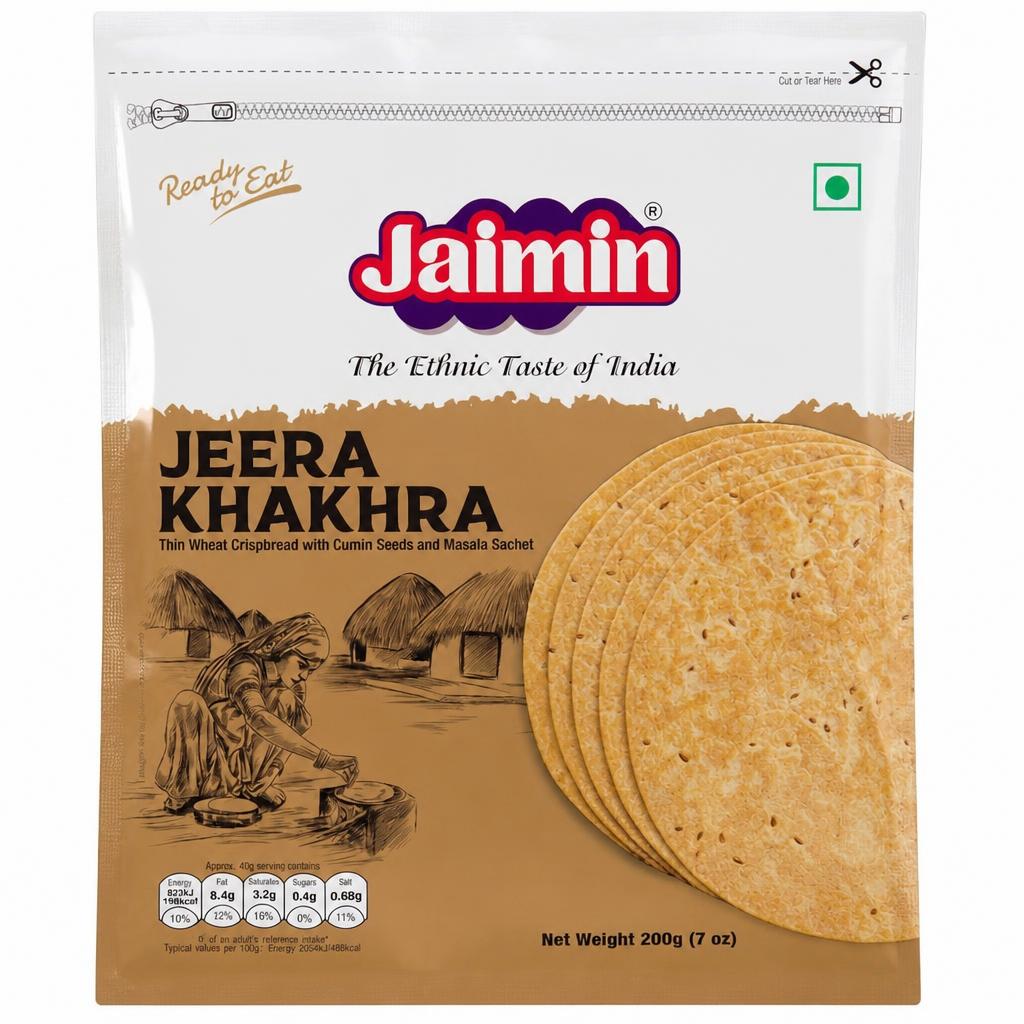 Jaimin Jeera Khakhra 200g