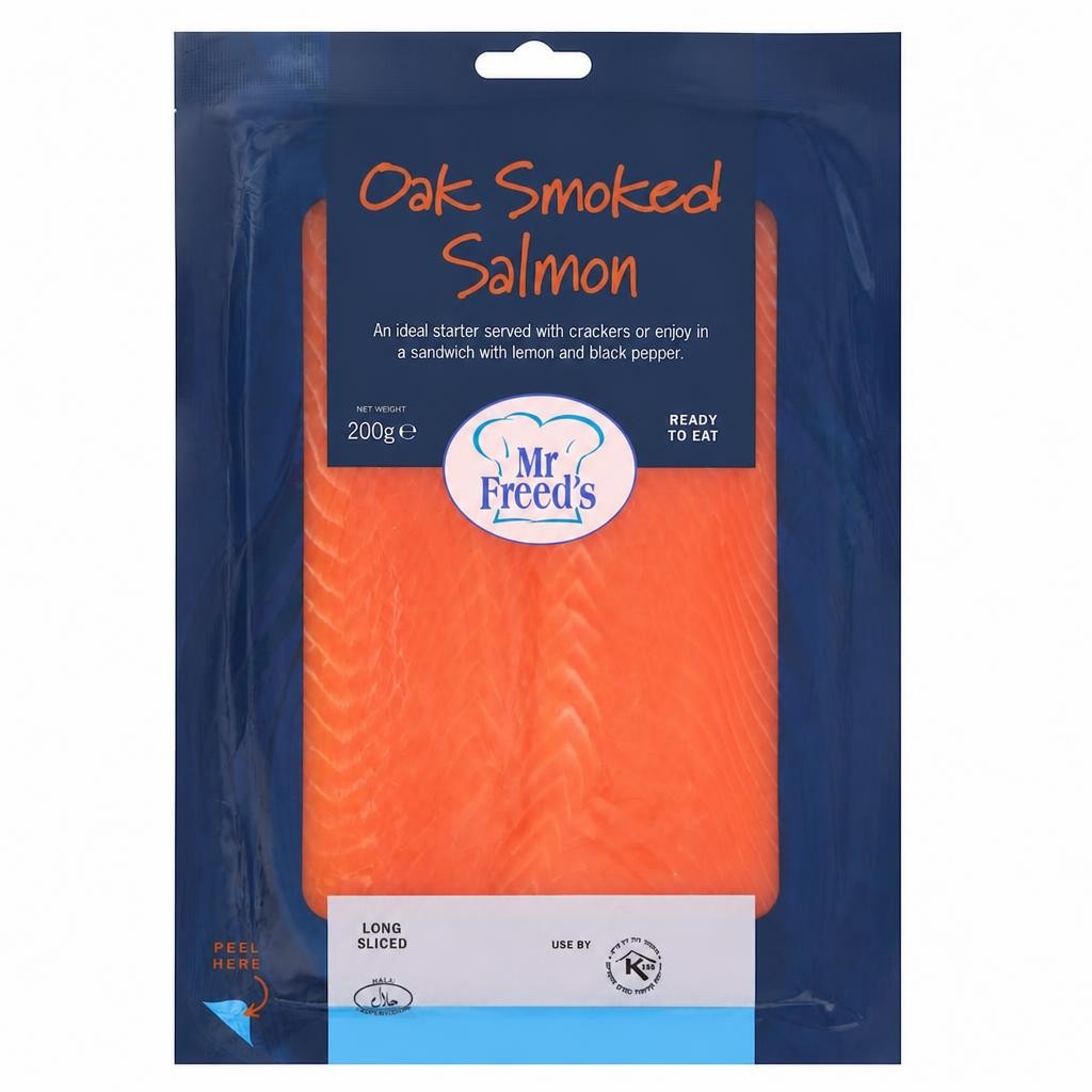 Mr Freeds Smoked Salmon 200G