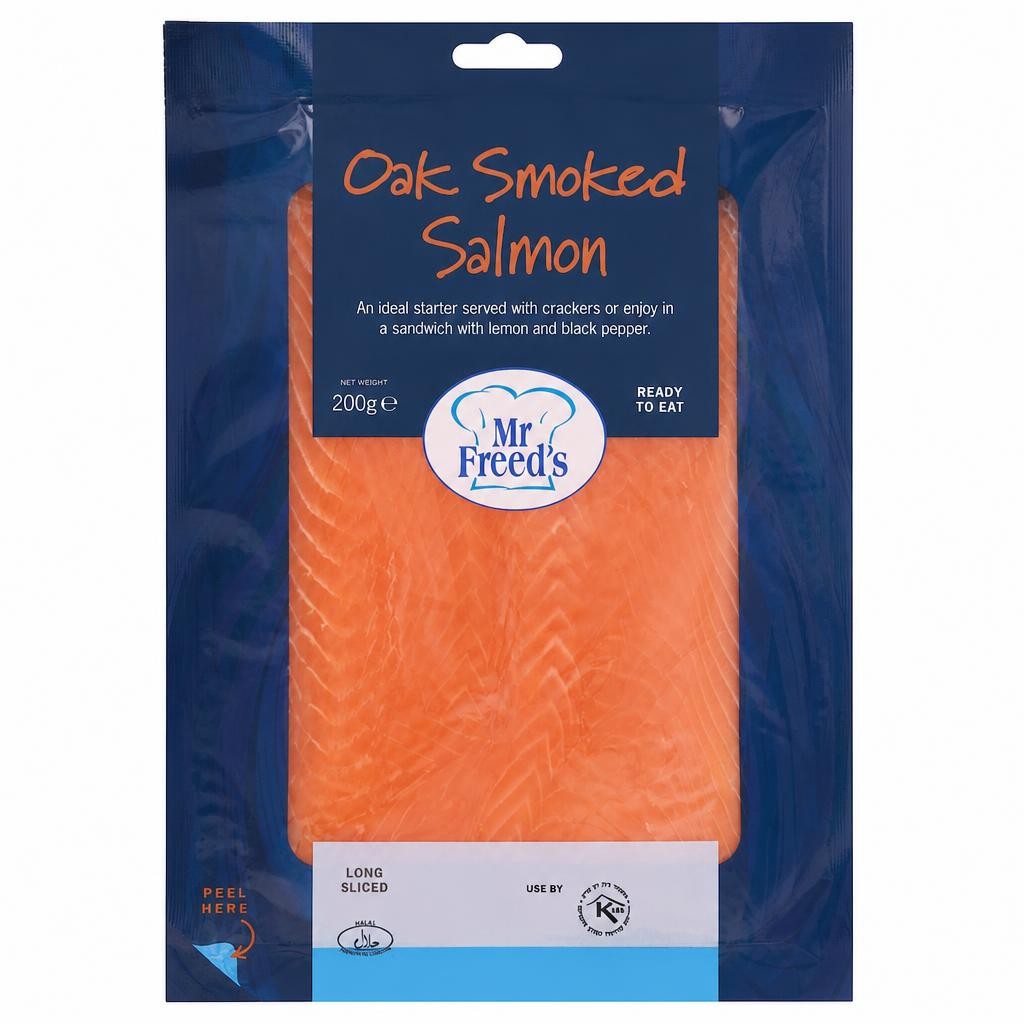 Mr Freeds Smoked Salmon 200G