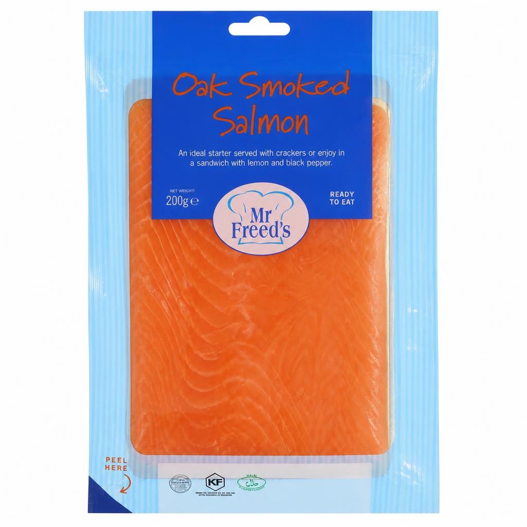 Mr Freeds Smoked Salmon 200G
