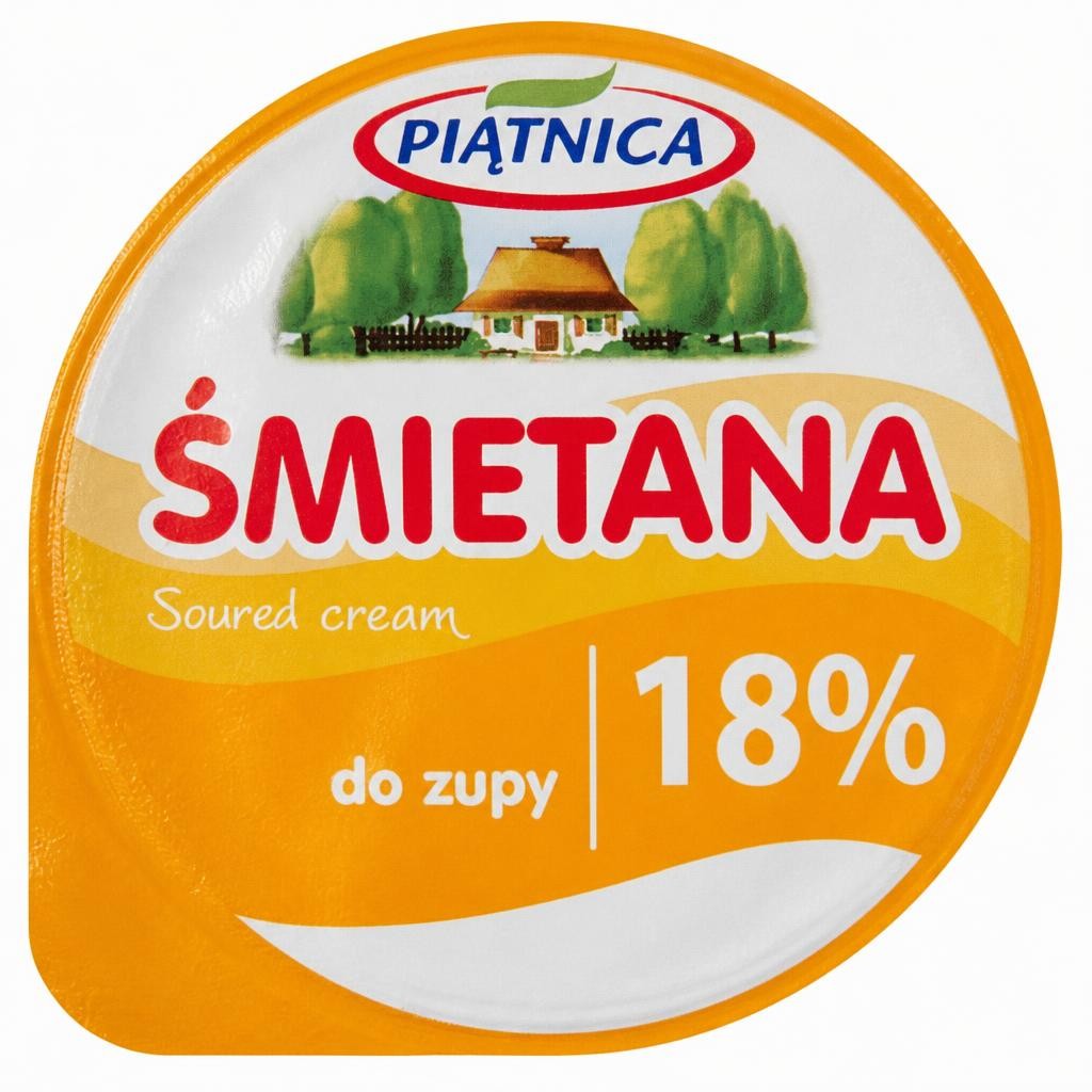 Piatnica Smietana Sour Cream 18% Fat 200G