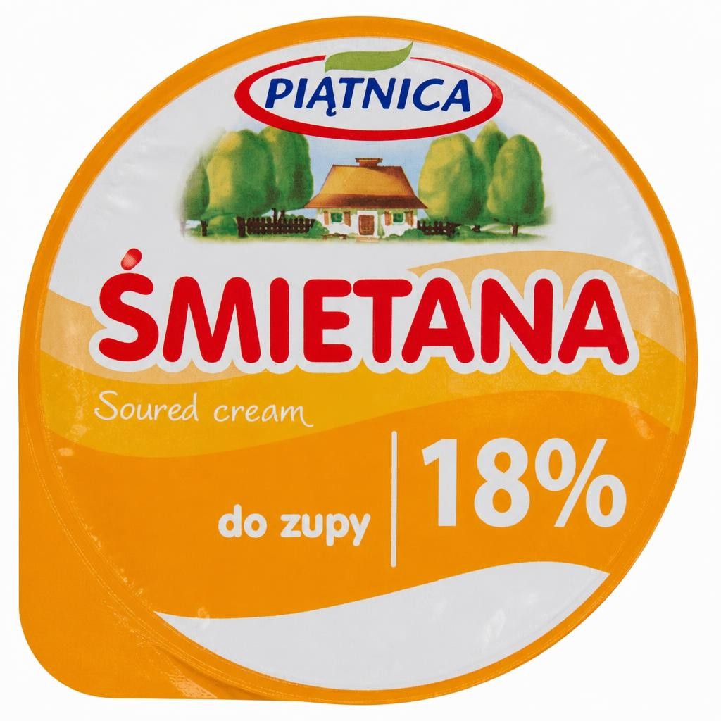 Piatnica Smietana Sour Cream 18% Fat 200G