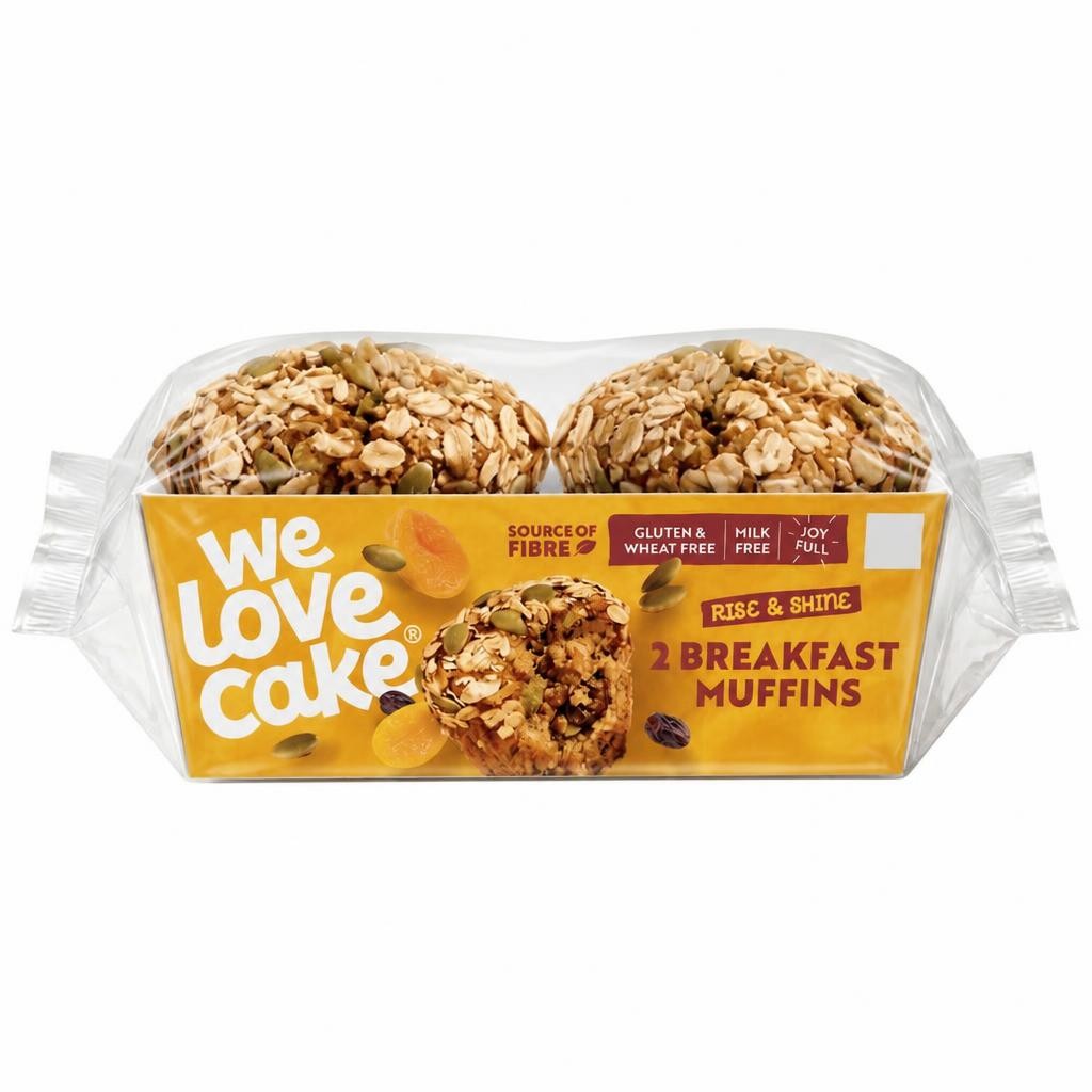 We Love Cake 2 Breakfast Muffins