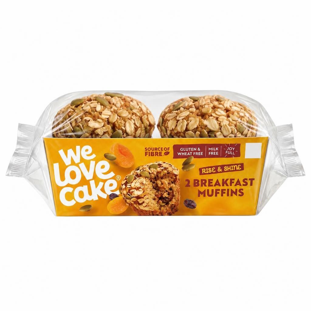 We Love Cake 2 Breakfast Muffins