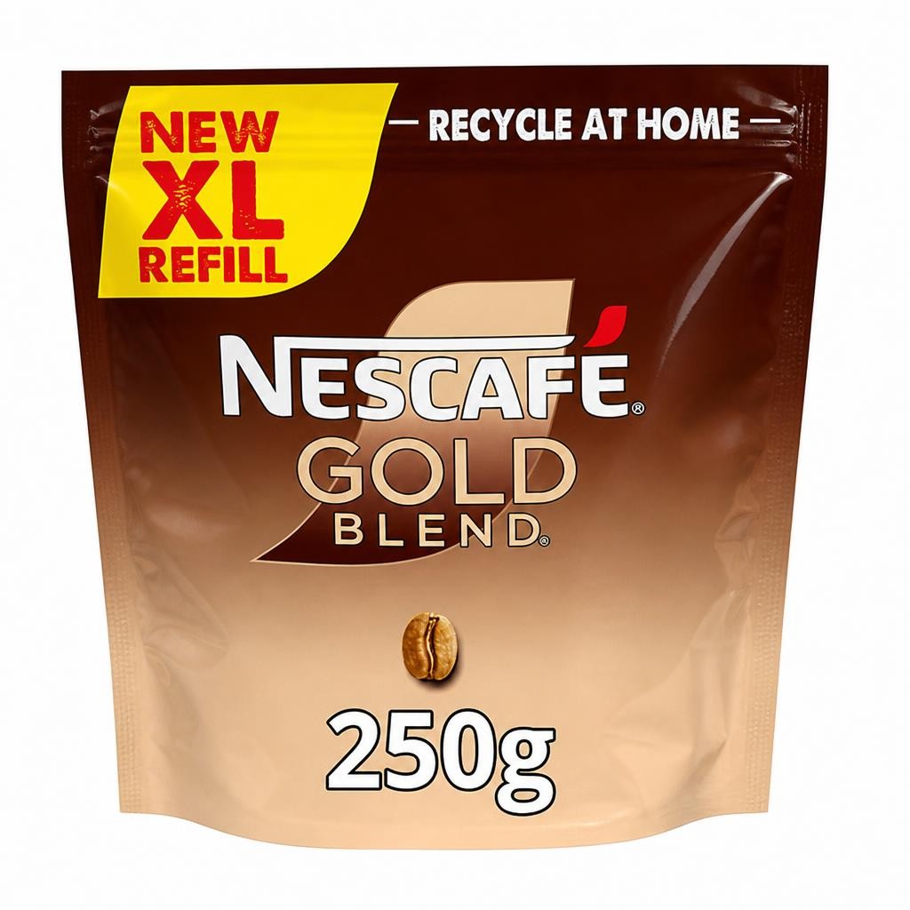 Nescafé 250g Gold Blend XL Refill Pouch Instant Coffee