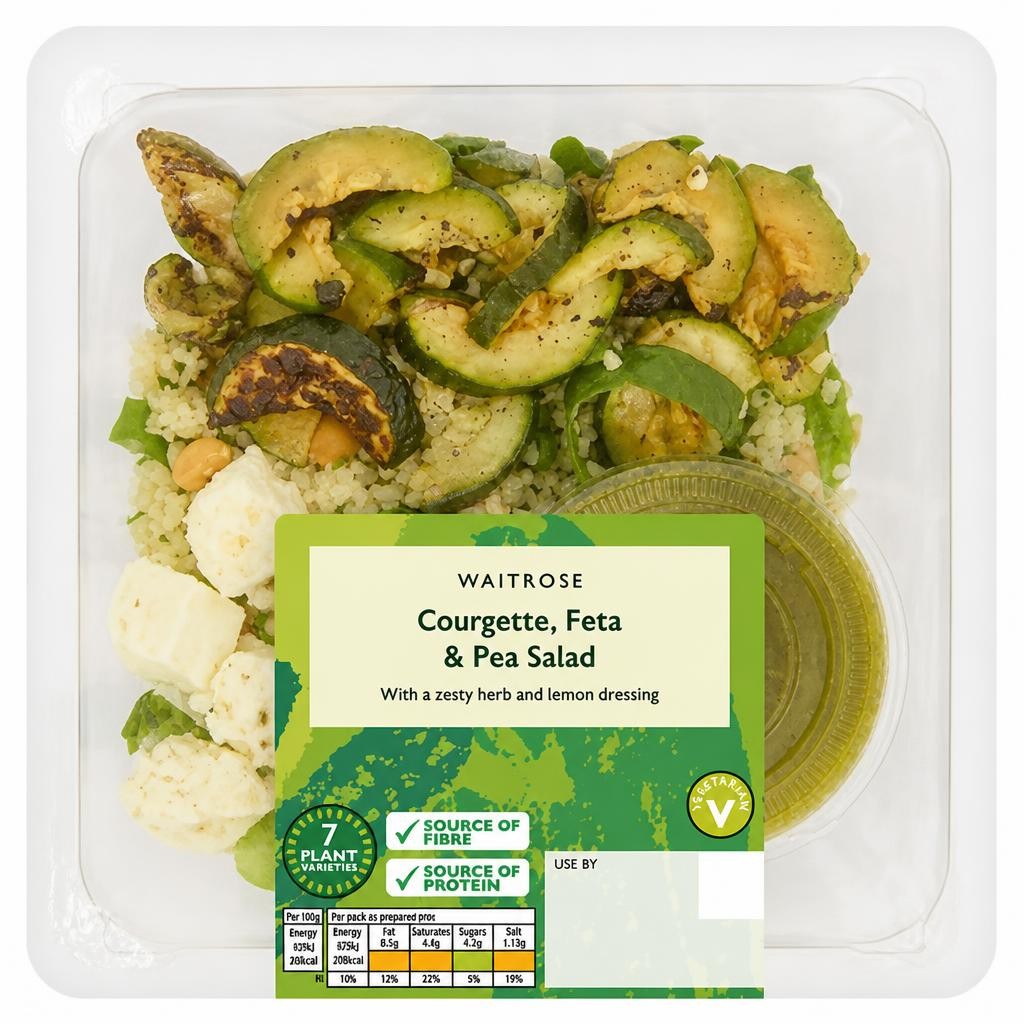 Waitrose Courgette, Feta & Pea Salad