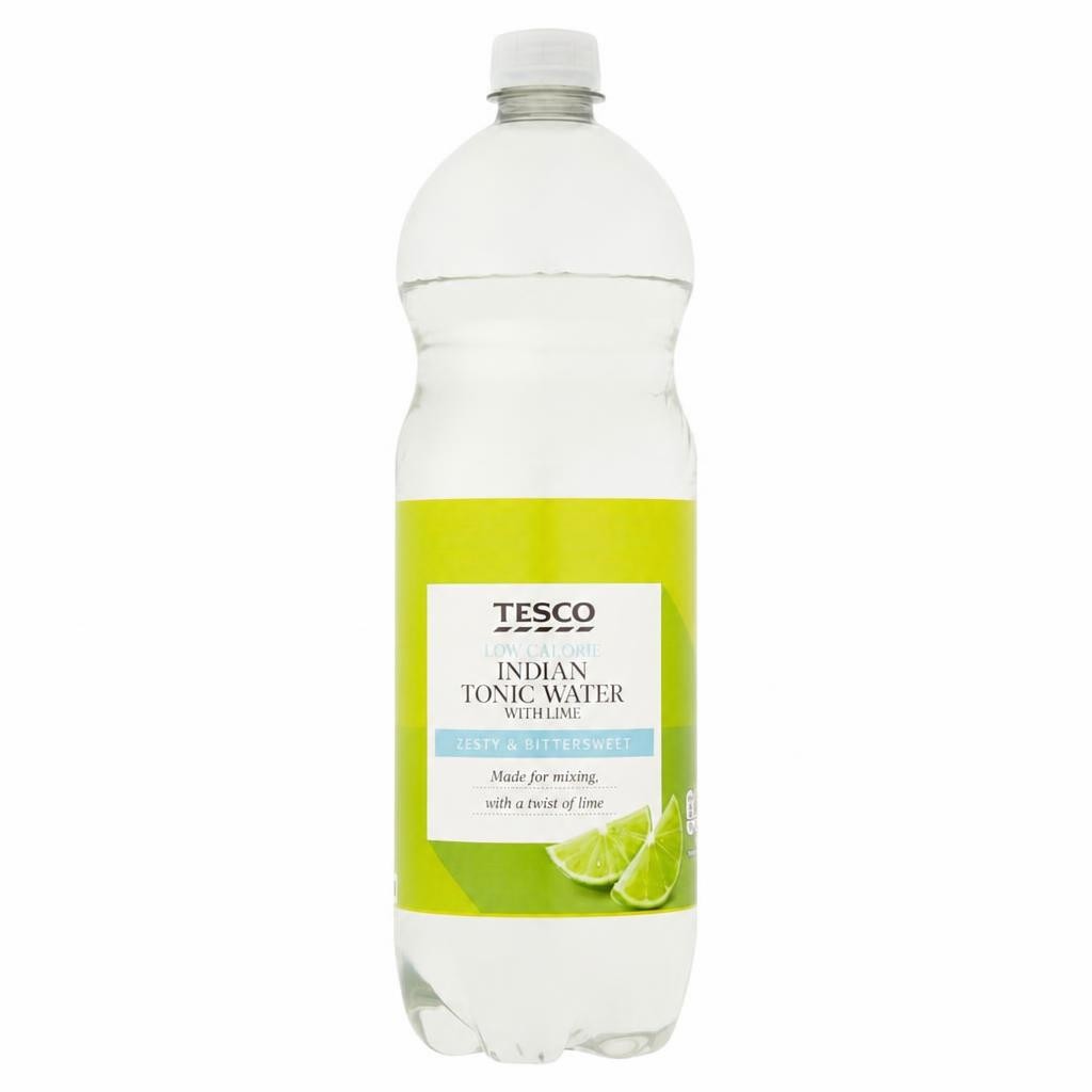 Tesco Low Calorie Indian Tonic Water With Lime 1 Litre