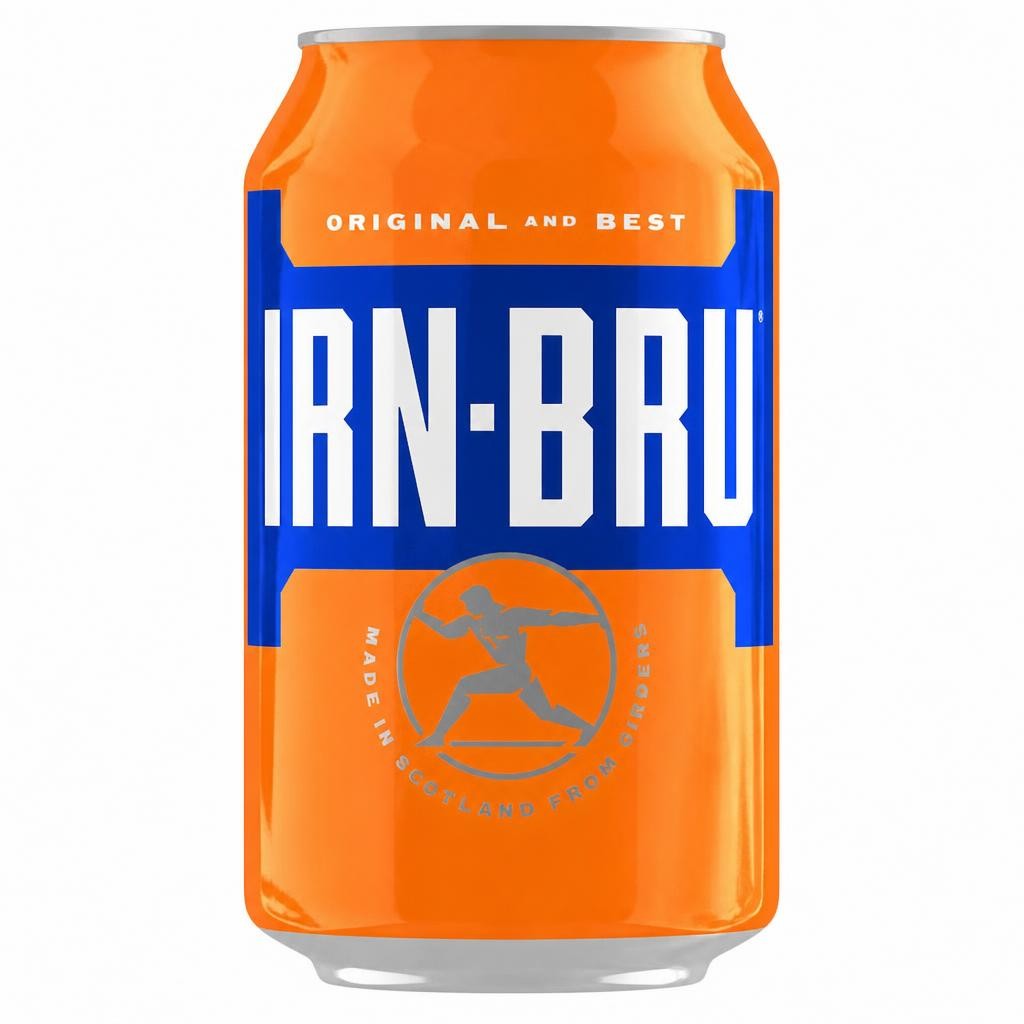 Irn Bru Soft Drink Can 330ml