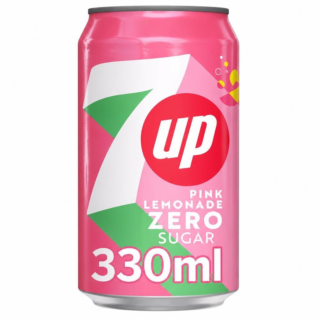 7Up Pink Lemonade Zero Sugar  330ml