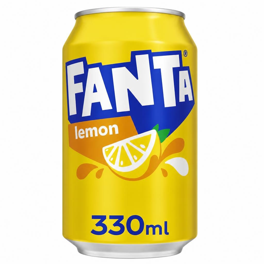 Fanta Lemon Soft Drink 330ml