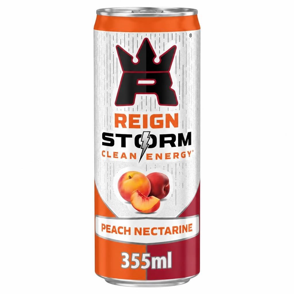 Reign Storm Clean Energy Drink - Peach Nectarine 355ml
