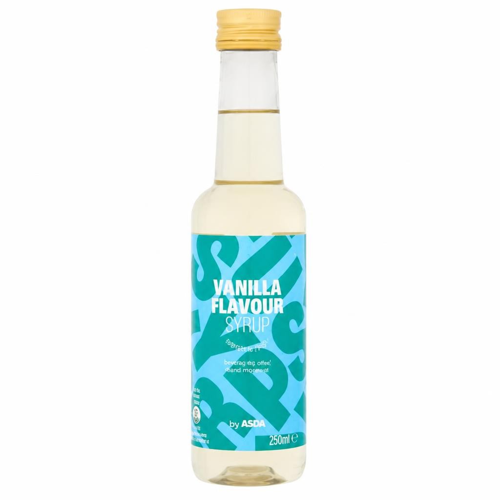 ASDA Vanilla Flavour Syrup 250ml