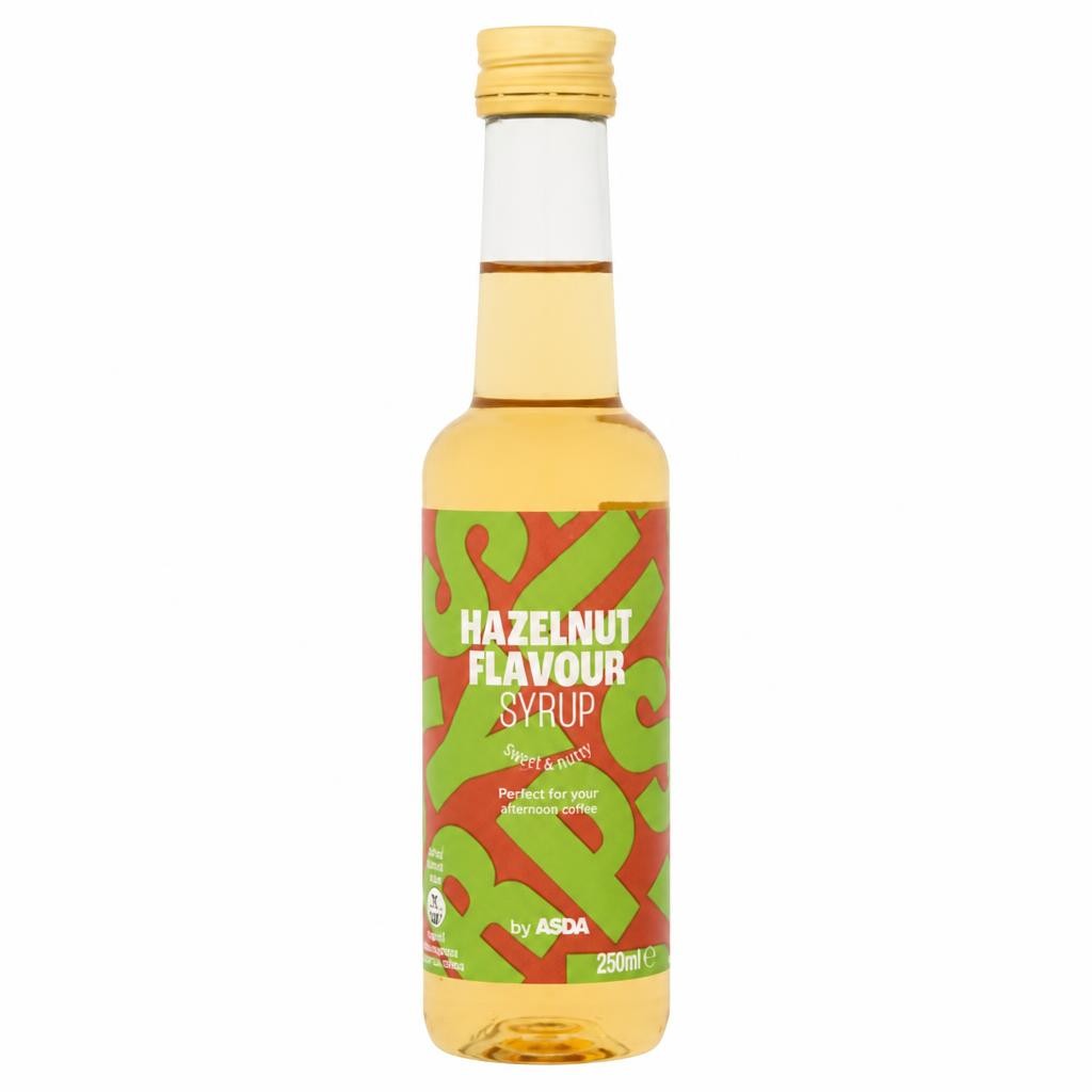 ASDA Hazelnut Flavour Syrup 250ml