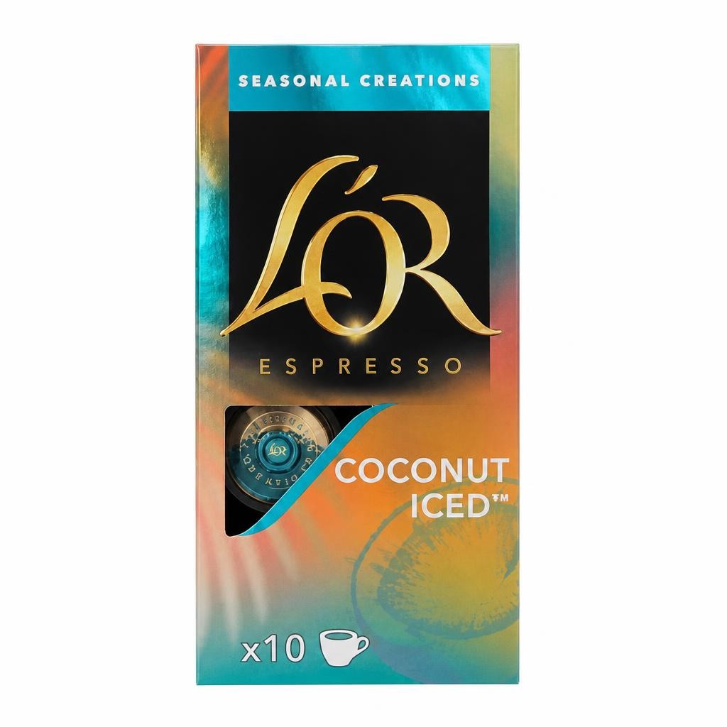 L'OR Espresso Coconut Iced Coffee Pods x10