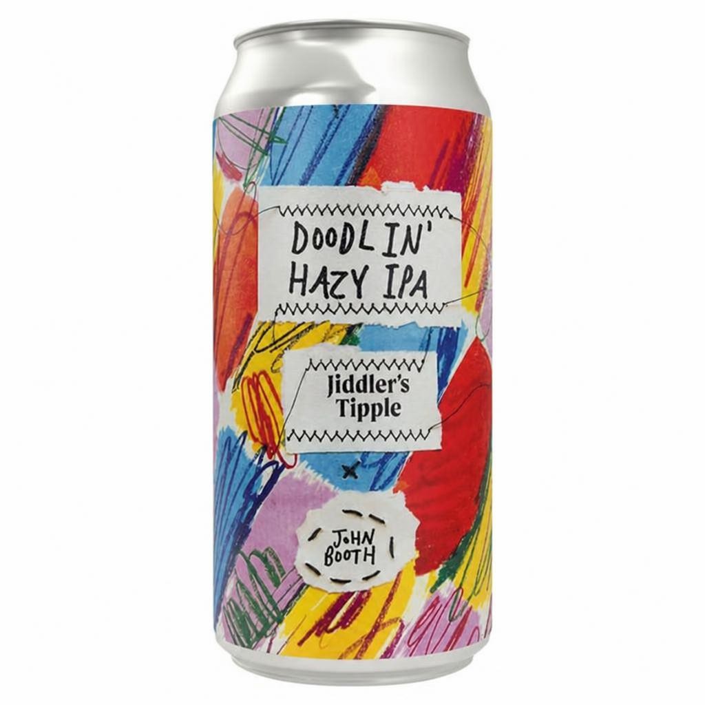 Jiddler's Tipple 440ml Doodlin Hazy IPA Can