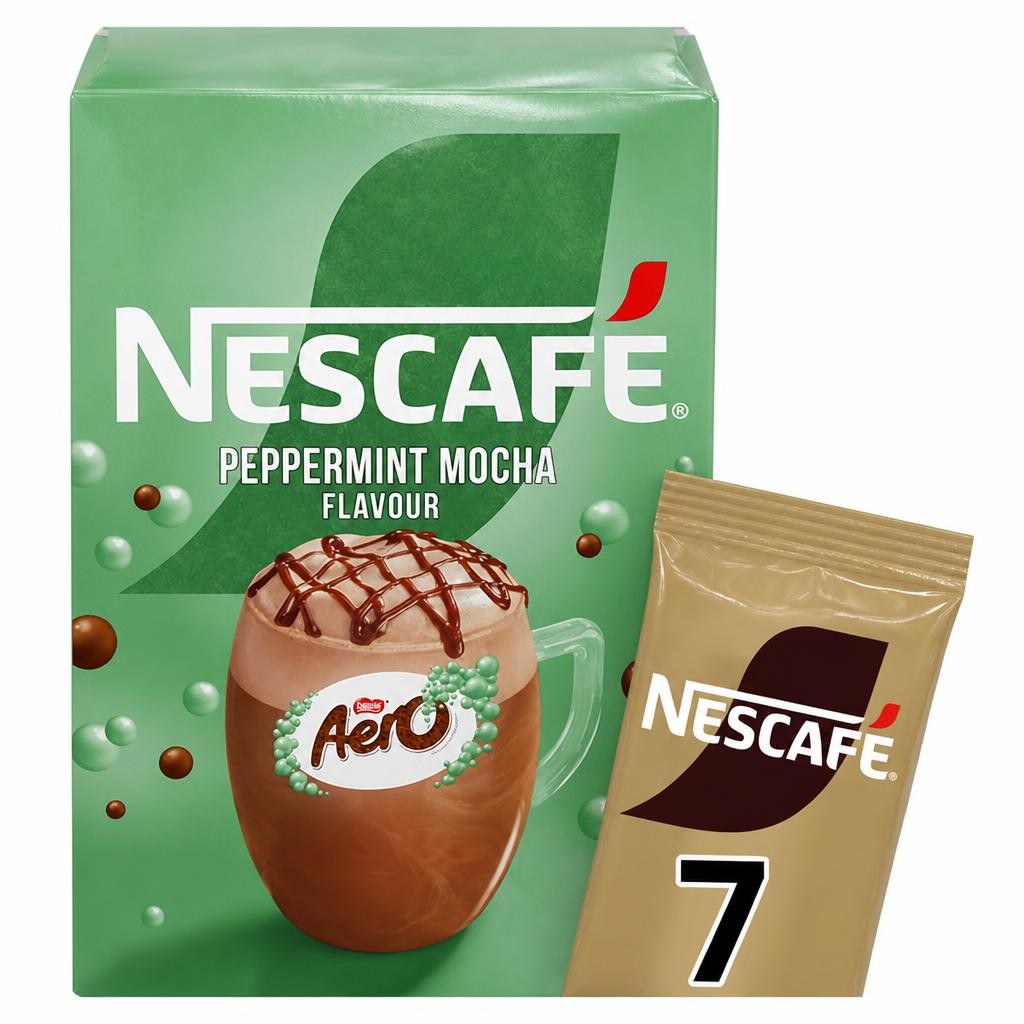 Nescafé 7 x 19g Peppermint Aero Mocha Sachets