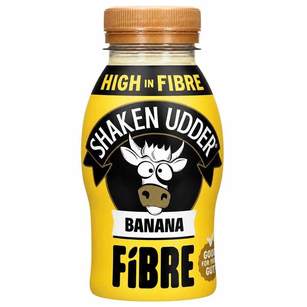 Shaken Udder Banana Fibre Milkshake 330ml