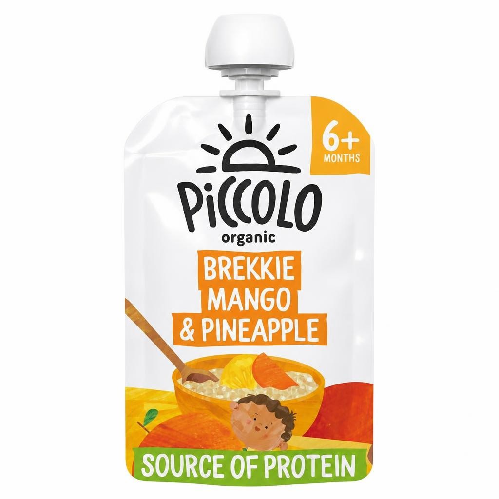 Piccolo Organic Brekkie Mango & Pineapple 100g