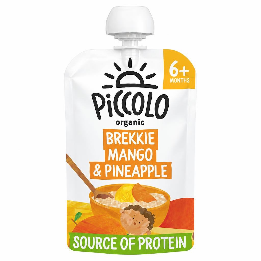 Piccolo Organic Brekkie Mango & Pineapple 100g
