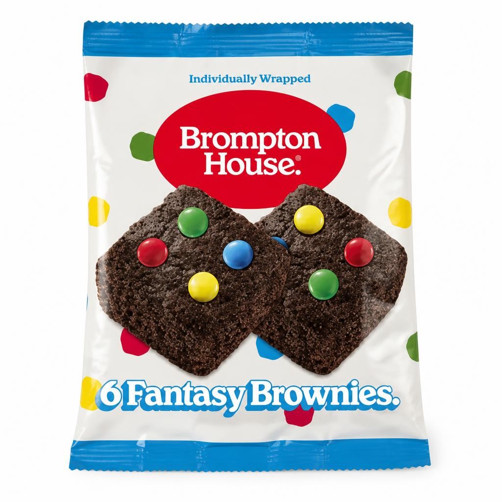 Brompton House Fantasy Brownies 6 x 20g (120g)