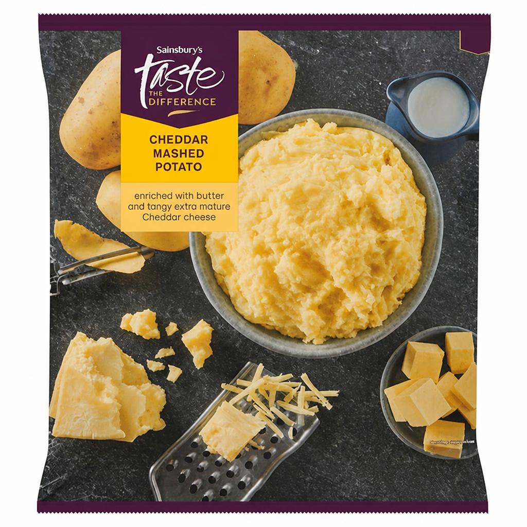 Sainsbury's 600g Cheddar Mashed Potato, Taste the Difference