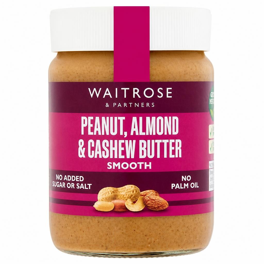 Waitrose Peanut, Almond & Cashew Butter