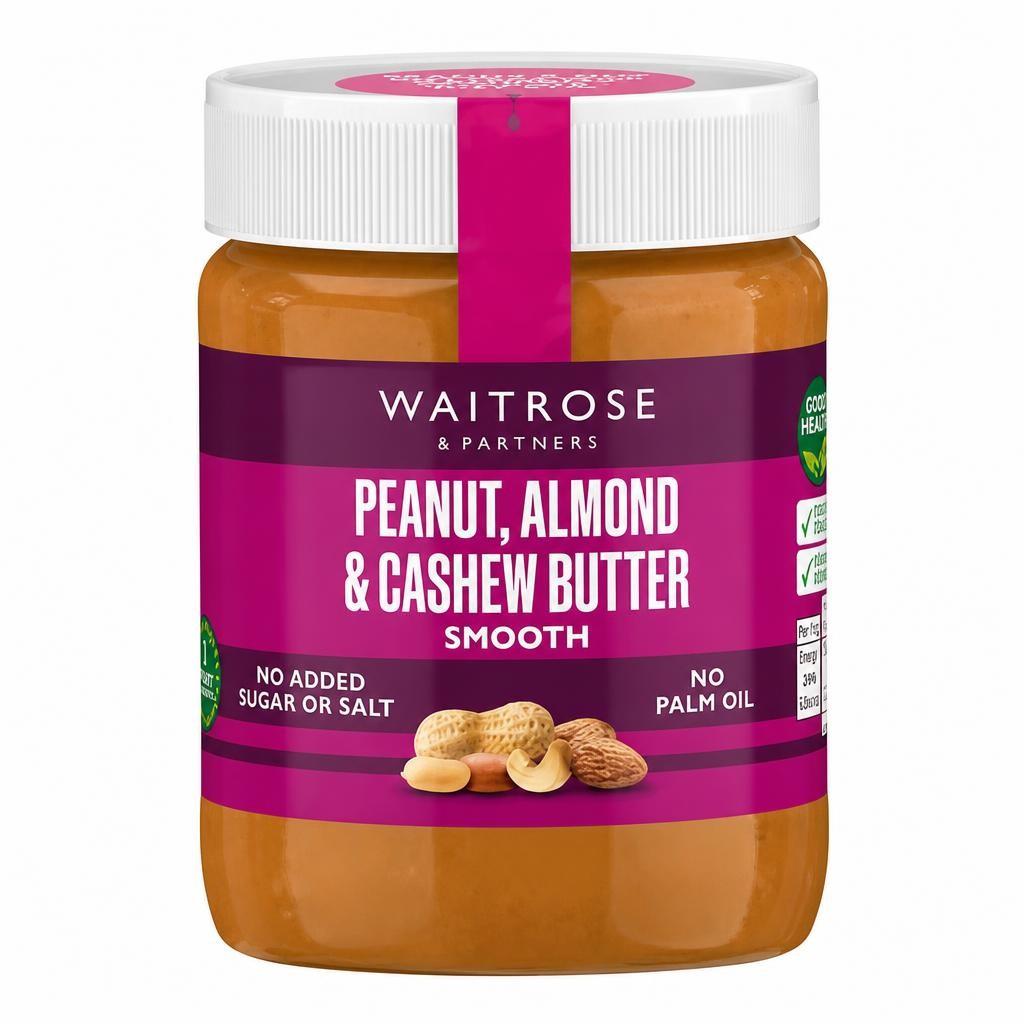 Waitrose Peanut, Almond & Cashew Butter