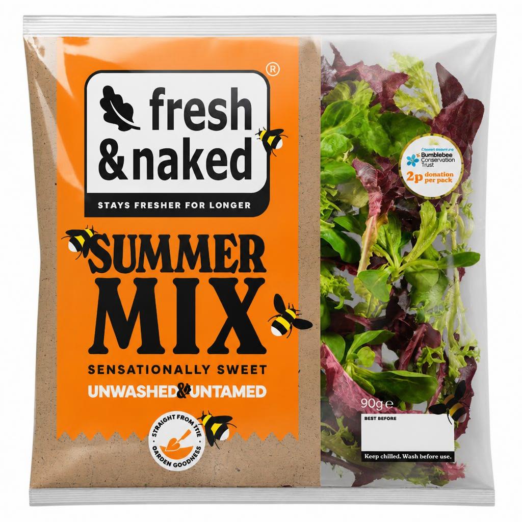 Fresh & Naked Sweet Summer Salad Mix 90G