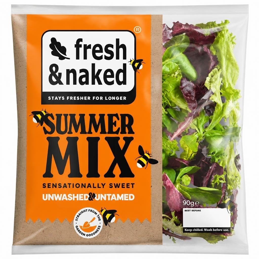 Fresh & Naked Sweet Summer Salad Mix 90G