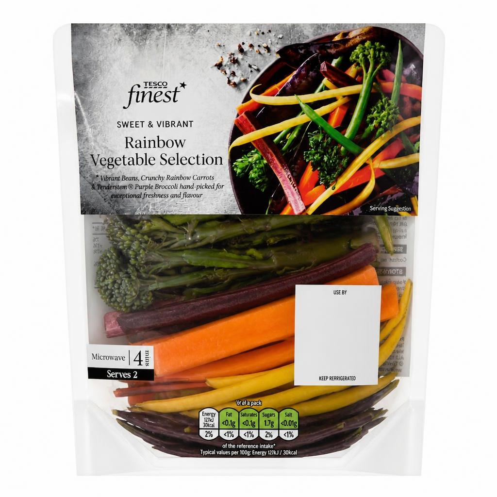 Tesco Finest sweet & vibrant colourful vegetable medley 160g