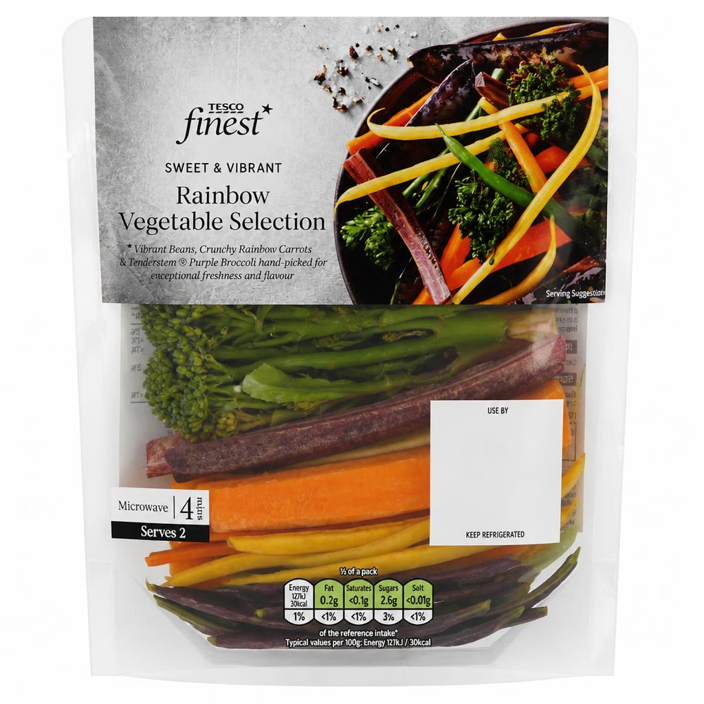 Tesco Finest sweet & vibrant colourful vegetable medley 160g