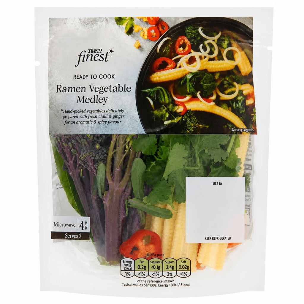 Tesco Finest Ramen Vegetable Medley 160g