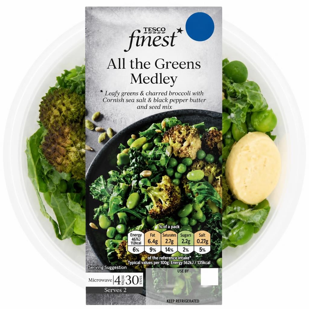 Tesco Finest All The Greens Medley 195g