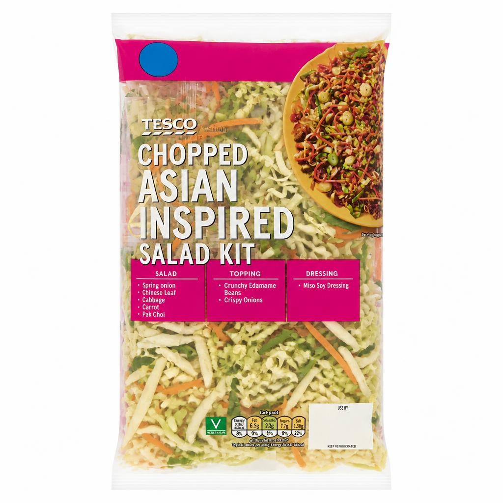 Tesco Chopped Asian Inspired Salad Kit 295g