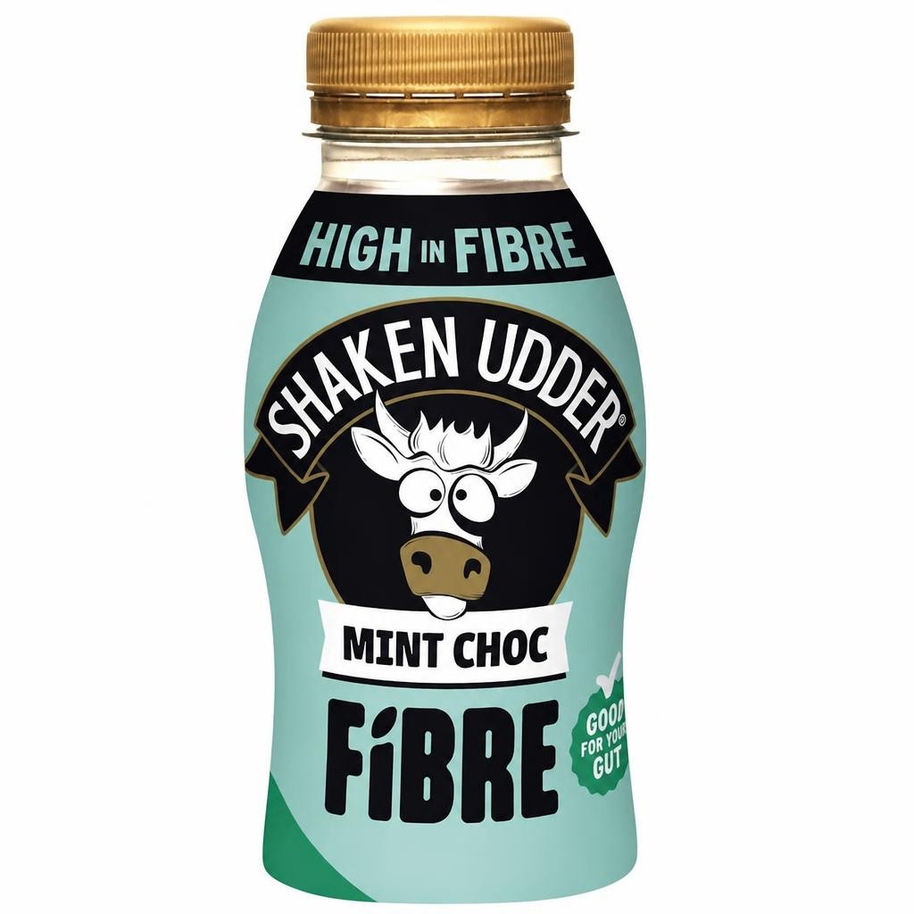 Shaken Udder Mint Chocolate Fibre Milkshake 330ml
