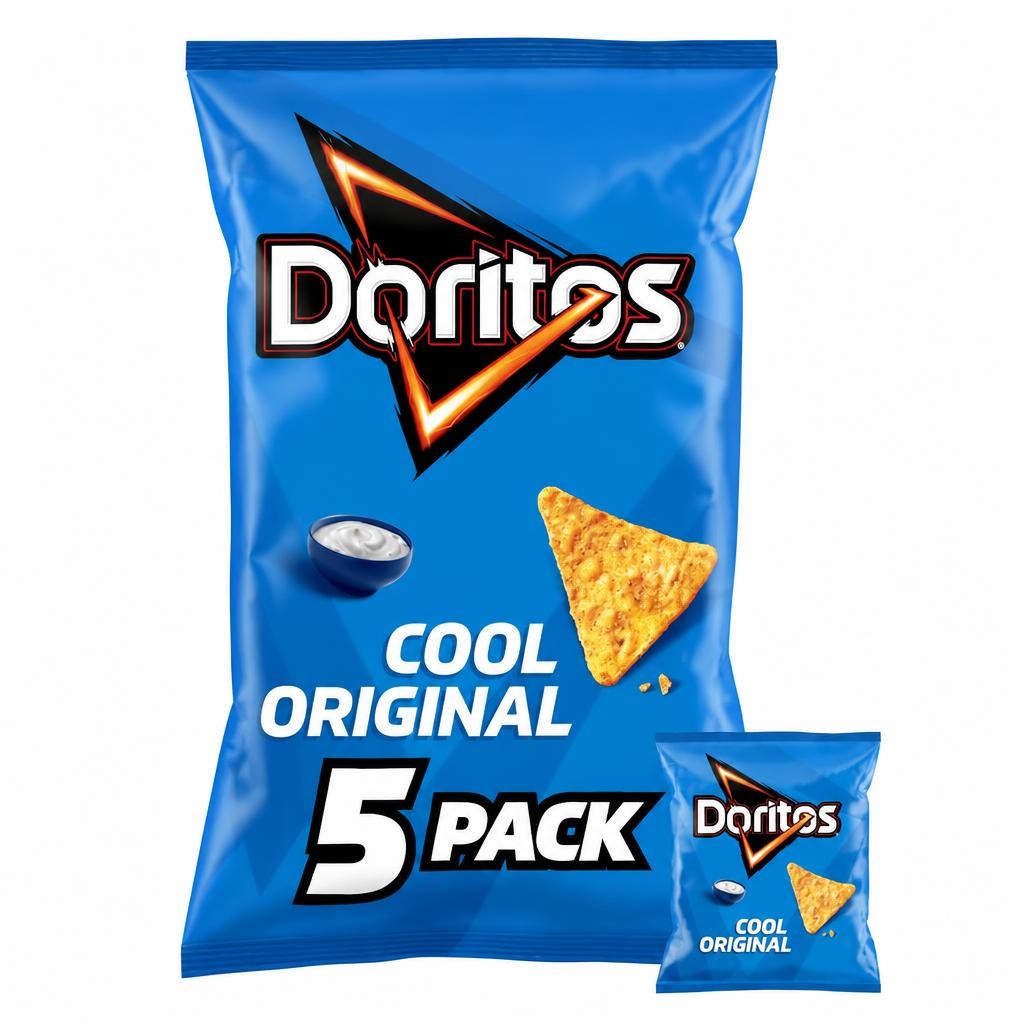 Doritos Cool Original  Flavour Corn Chips 5 x 30g