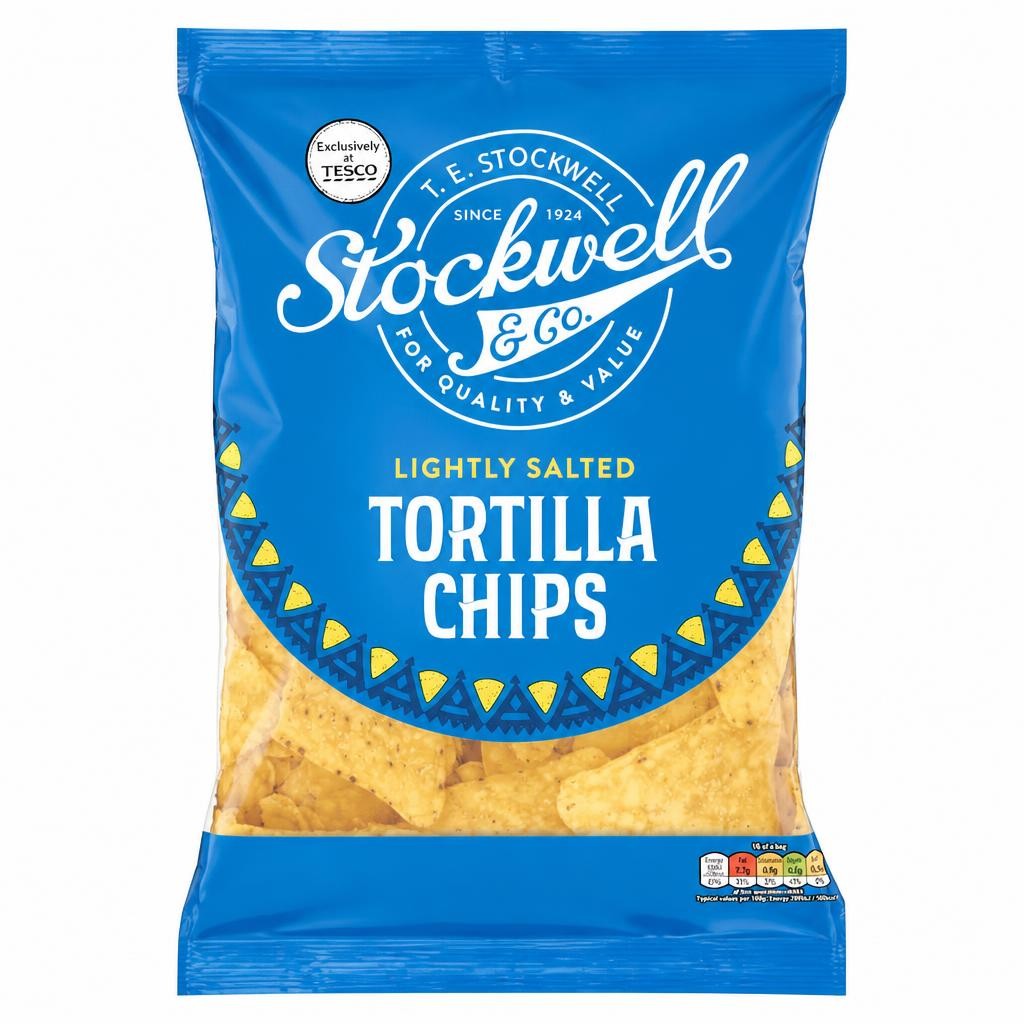 Stockwell & Co. Lightly Salted Tortilla Chips 200g