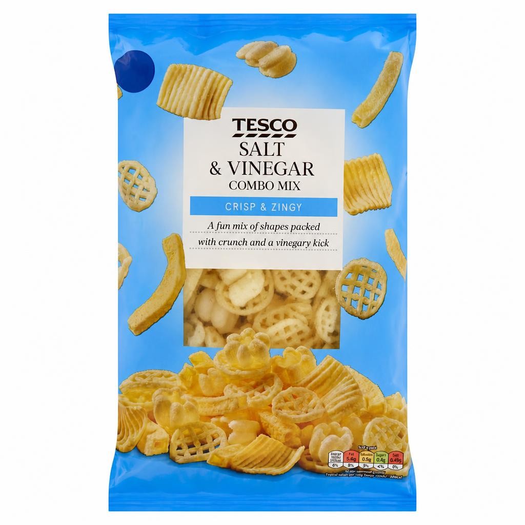 Tesco Salt & Vinegar Combo Mix 150g