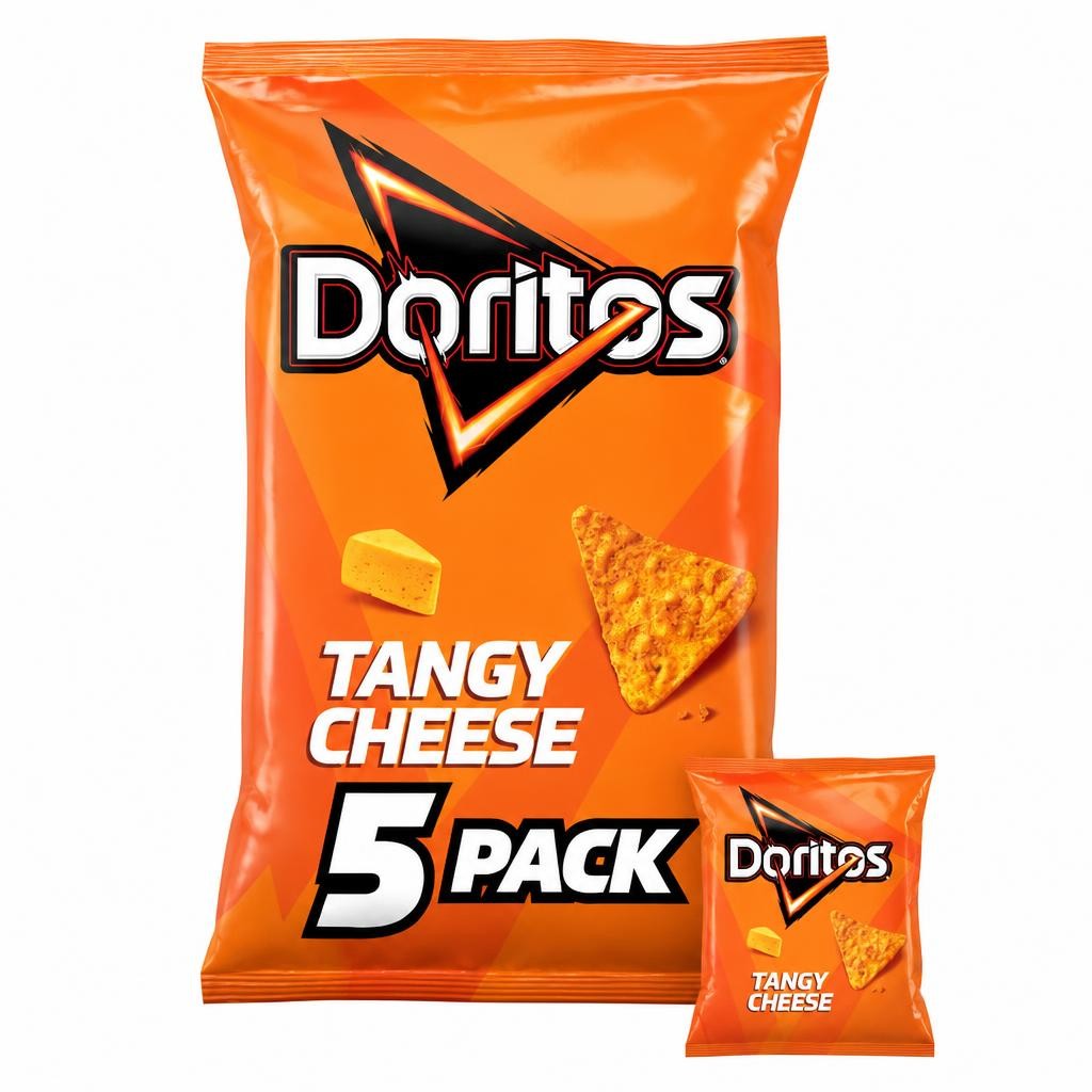Doritos Tangy Cheese Flavour Corn Chips 5 x 30g